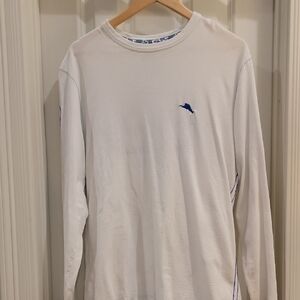 Men's White Long Sleeve Shirt